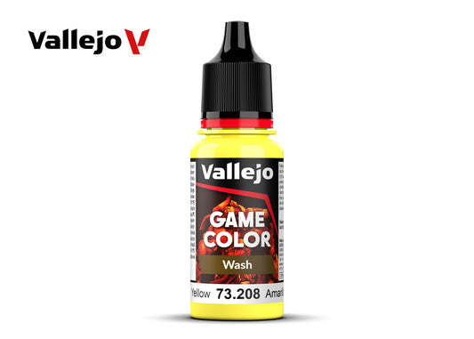 漬洗 - Game Color - 73208 - 黃色（漬洗漆） Yellow