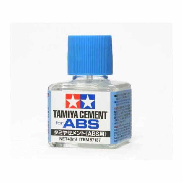 Tamiya Cement (for ABS) 87137 40ml - ABS用塑膠模型膠水