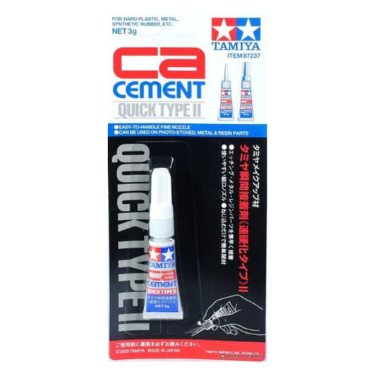 Tamiya Cement (Quick Type) II 87237 3g - 瞬間接著劑