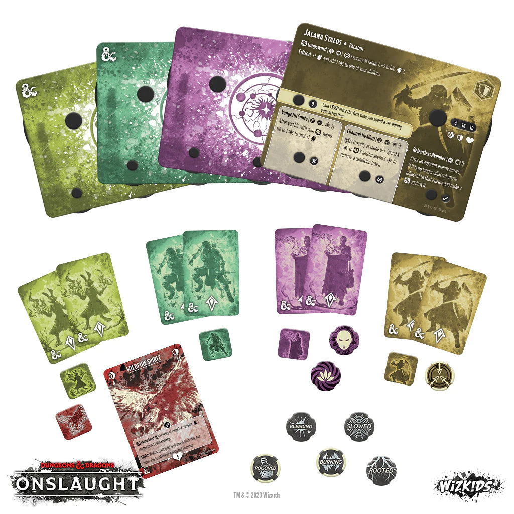 WizKids - 龍與地下城 - 突襲 - 擴充 - 紅袍巫師 1 - Dungeons & Dragons Onslaught: Expansion - Red Wizards 1