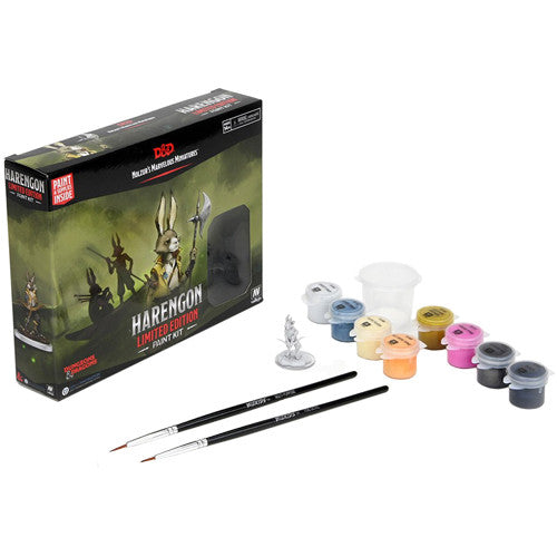Wizkids - 龍與地下城 - Vallejo塗色套組 - 兔人 D&D Nolzur's Marvelous Miniatures: Paint Kit - Harengon