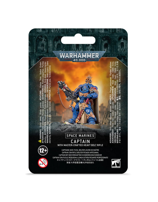 Space Marines: Captain in Gravis Armour with Master-crafted Heavy Bolt Rifle - 星際戰士重型爆彈來福槍連長