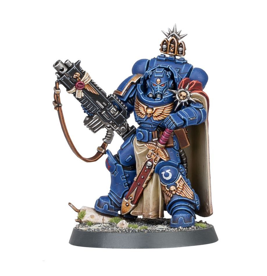 Space Marines: Captain in Gravis Armour with Master-crafted Heavy Bolt Rifle - 星際戰士重型爆彈來福槍連長
