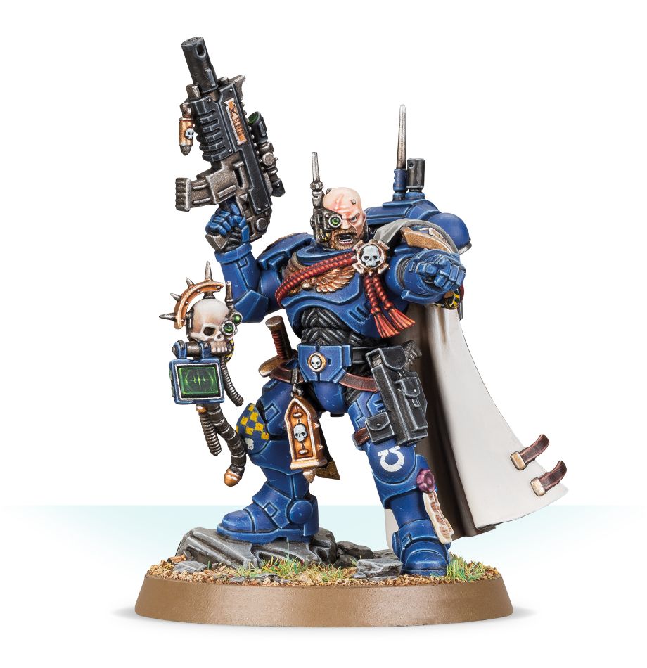 Space Marines: Captain In Phobos Armour - 原鑄星際戰士弗波斯盔甲連長