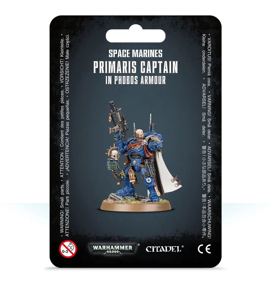 Space Marines: Captain In Phobos Armour - 原鑄星際戰士弗波斯盔甲連長