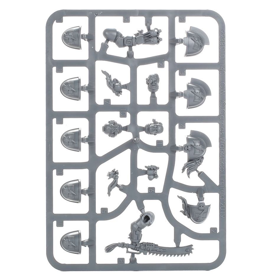 White Scars: Primaris Upgrades & Transfers - 白色疤痕原鑄升級套件