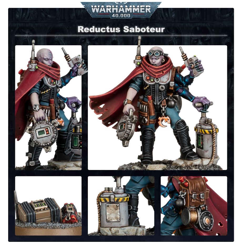 Genestealer Cults: Reductus Saboteur - 基因竊取者教派據點破壞者