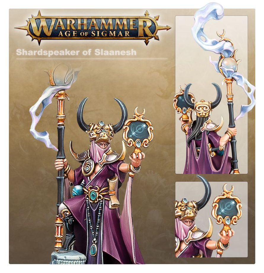 Hedonites of Slaanesh: Shardspeaker of Slaanesh - 奸奇尋樂魔眾碎語者