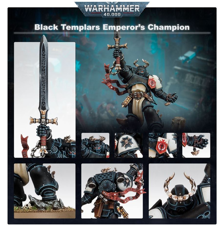 Black Templars: Emperor's Champion - 黑色聖堂帝皇勇士