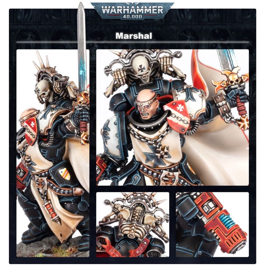 Black Templars: Marshal - 黑色聖堂元帥