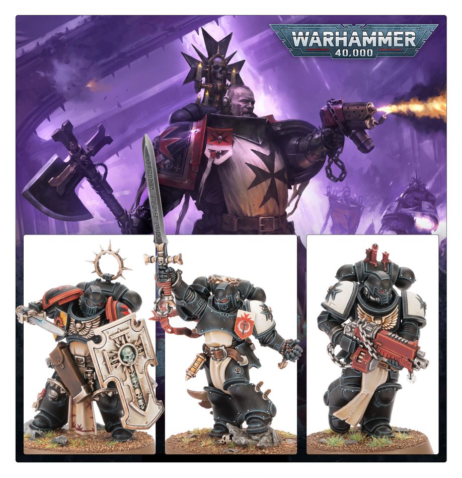 Black Templars: Combat Patrol - 戰鬥巡邏隊：黑色聖堂