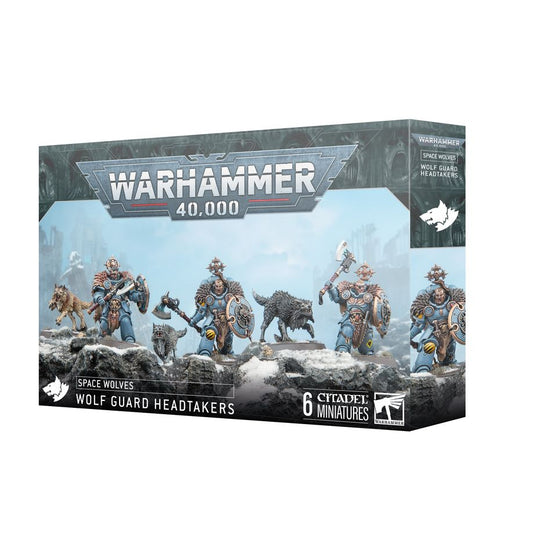 Space Wolves: Wolf Guard Headtakers - 太空野狼：狼衛奪首者