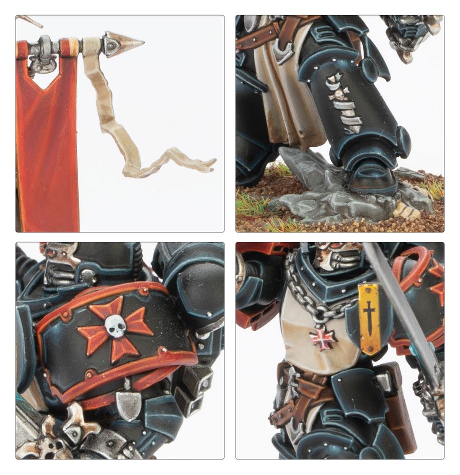 Black Templars: Crusade Ancient - 黑色聖堂：遠征旗手