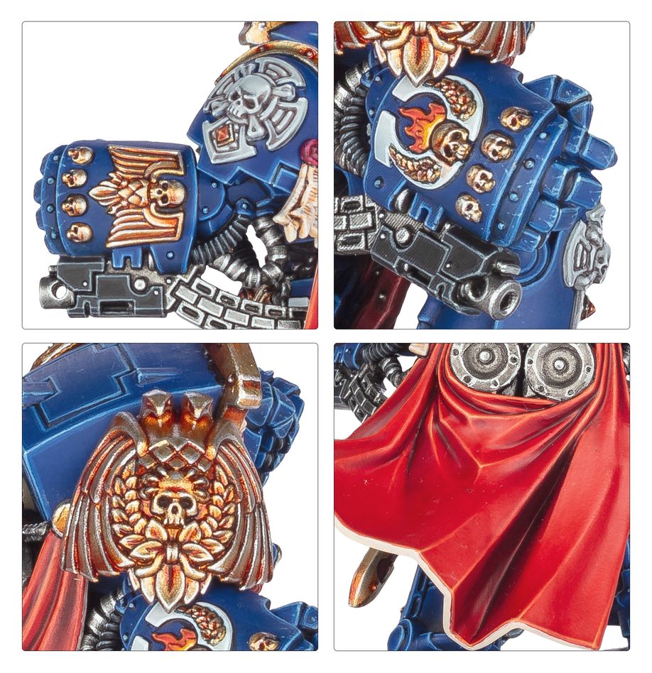 Ultramarines: Marneus Calgar In Armour Of Antilochus - 極限戰士：馬涅烏斯．卡爾加