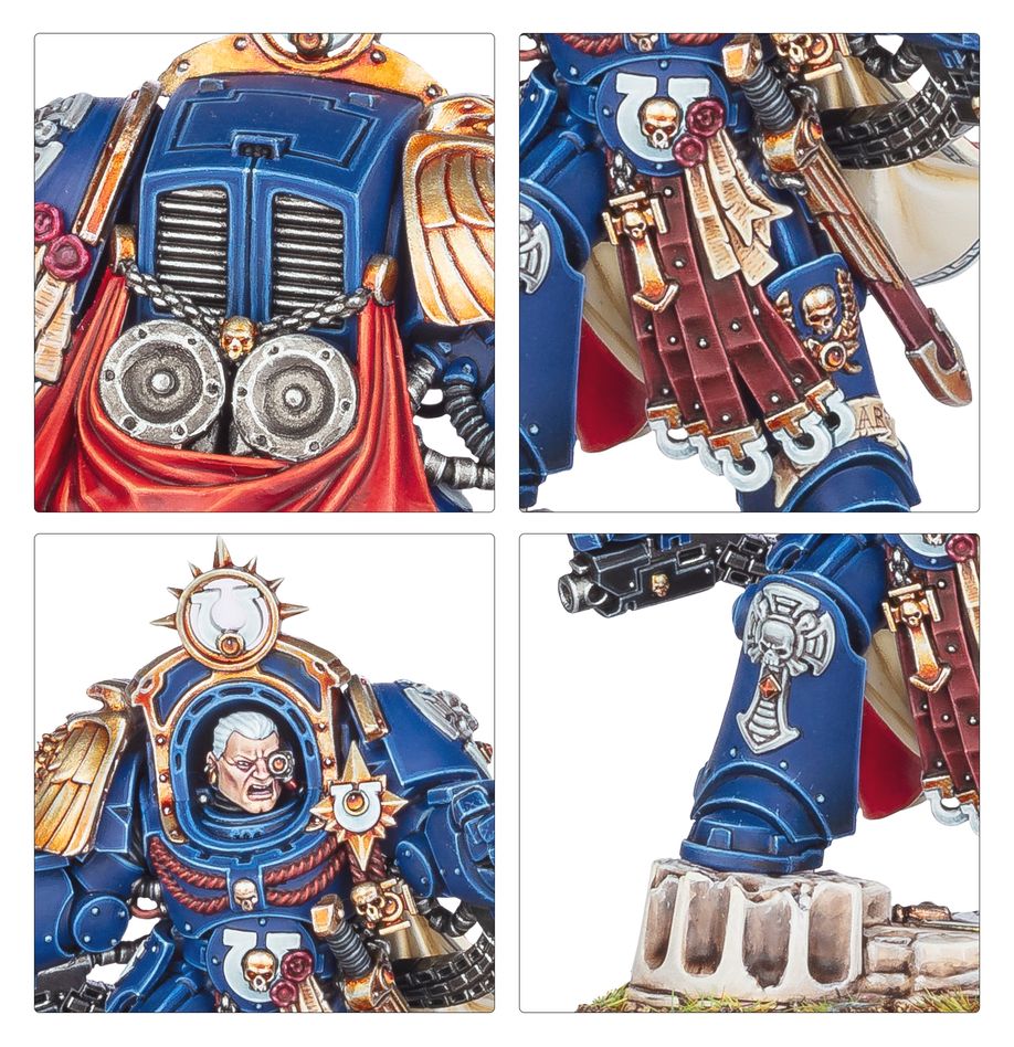 Ultramarines: Marneus Calgar In Armour Of Antilochus - 極限戰士：馬涅烏斯．卡爾加