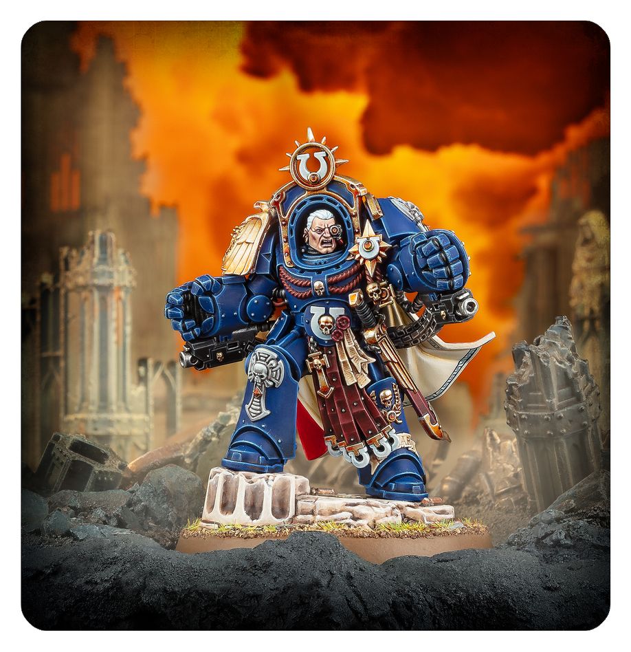 Ultramarines: Marneus Calgar In Armour Of Antilochus - 極限戰士：馬涅烏斯．卡爾加