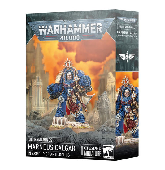 Ultramarines: Marneus Calgar In Armour Of Antilochus - 極限戰士：馬涅烏斯．卡爾加