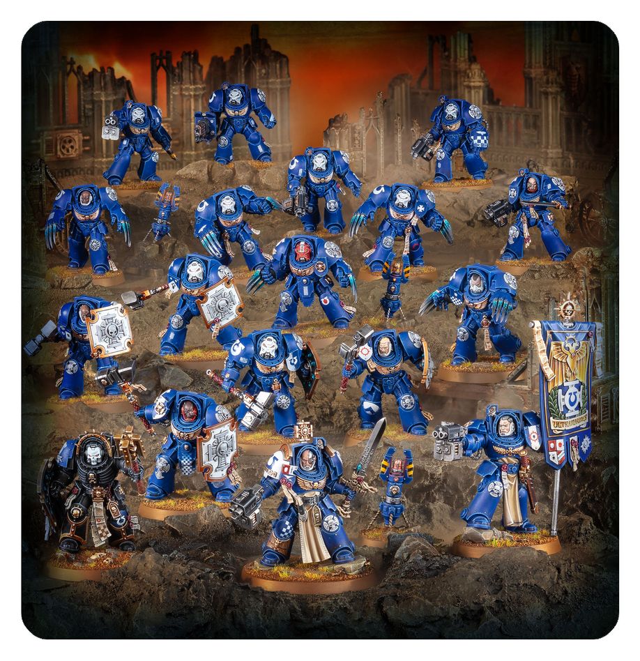 Space Marines: Battleforce - Crux Terminatus - 星際戰士軍隊套裝：終結十字章