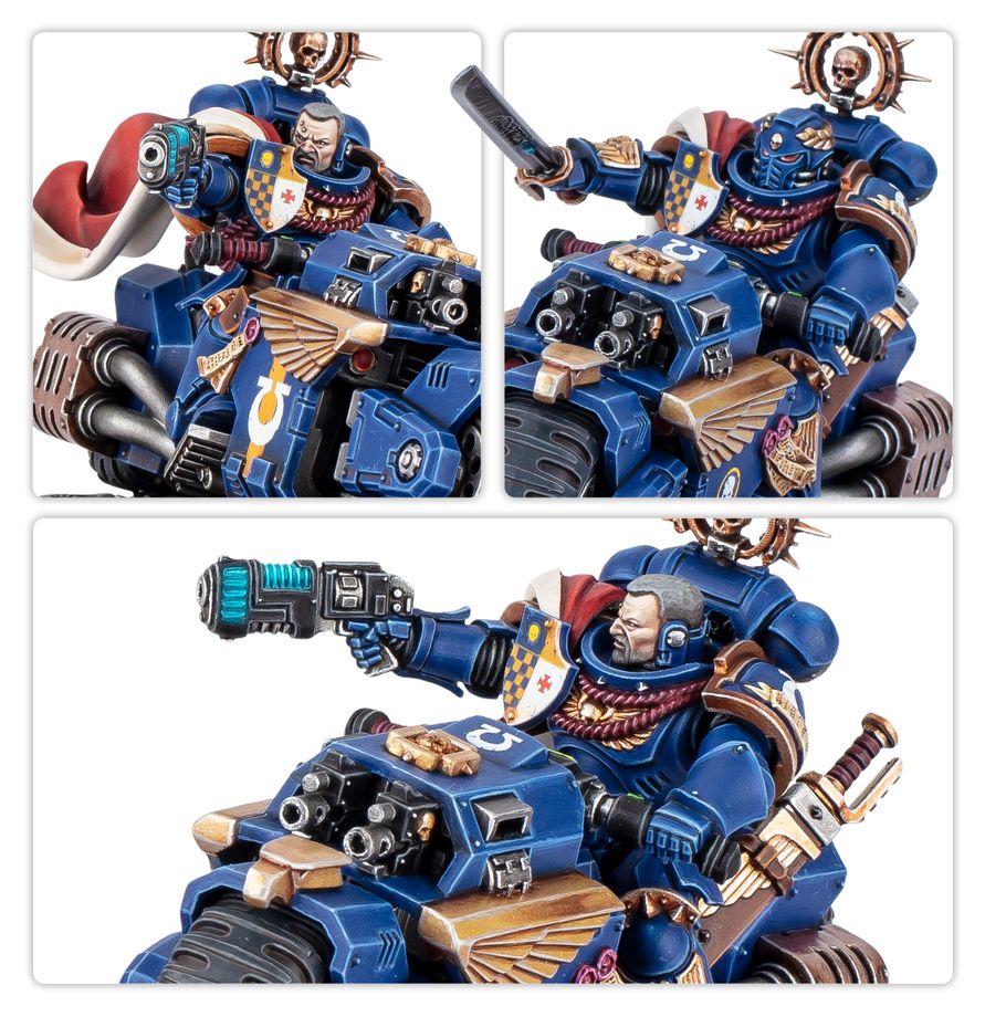 Space Marines: Captain on Bike - 星際戰士：摩托連長