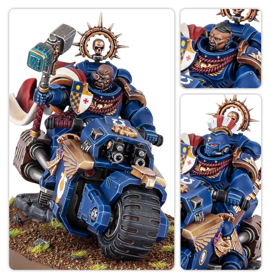 Space Marines: Captain on Bike - 星際戰士：摩托連長