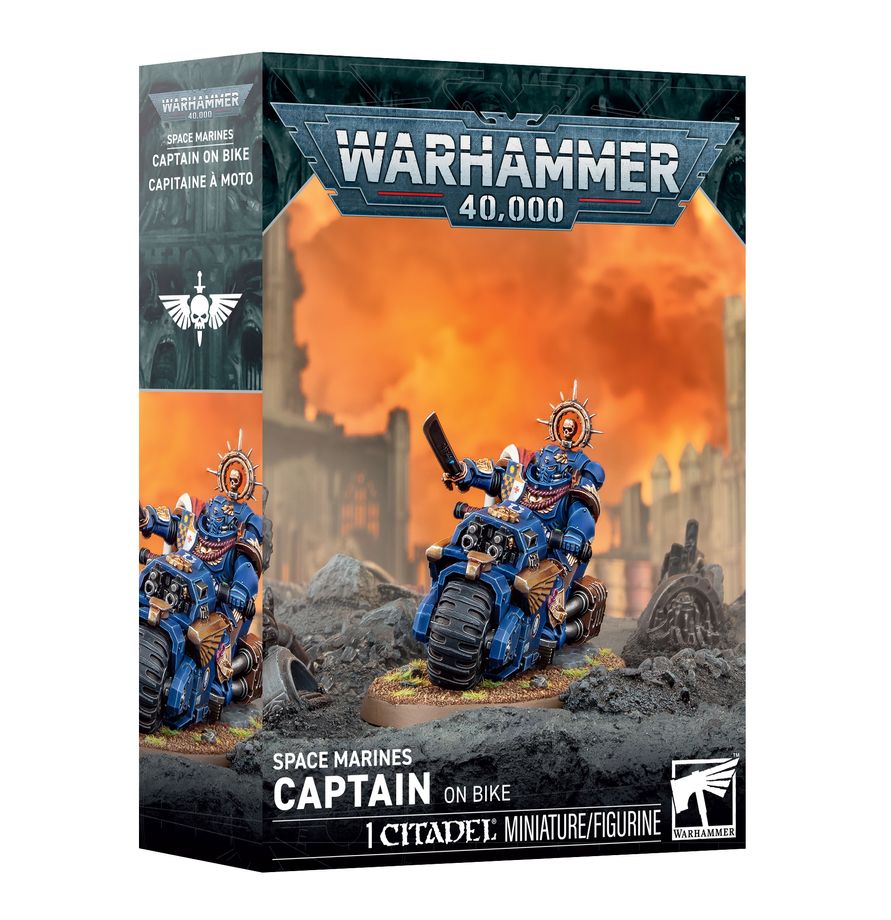 Space Marines: Captain on Bike - 星際戰士：摩托連長