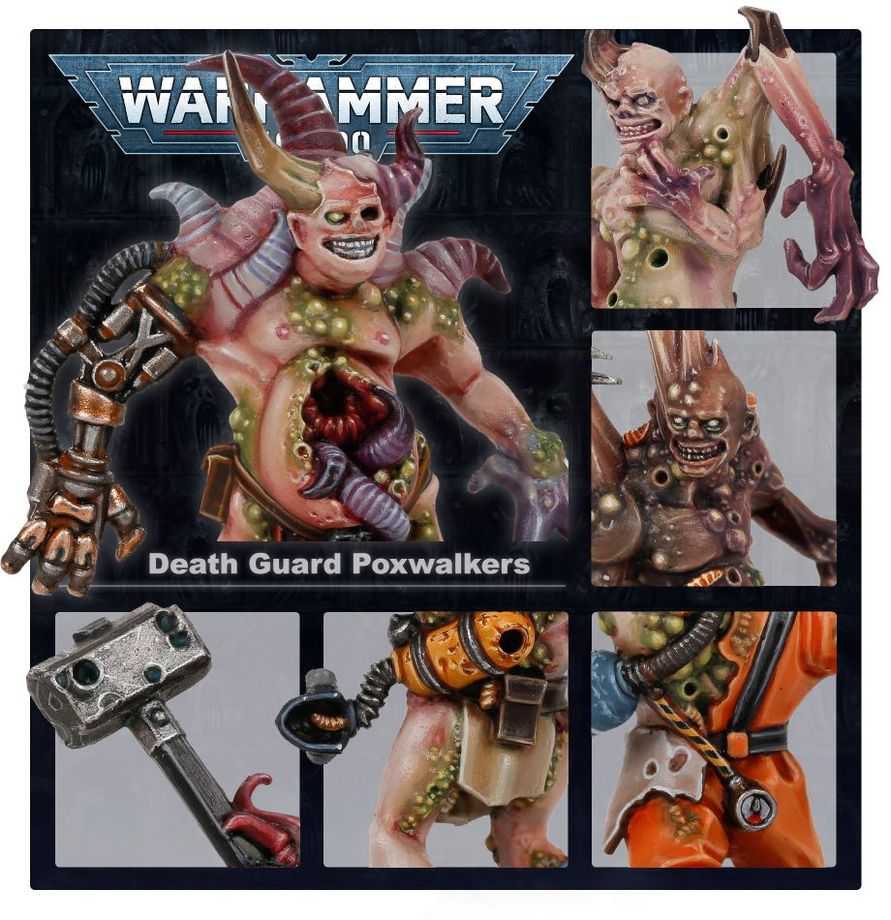 Death Guard: Poxwalkers - 死亡守衛瘟疫行者