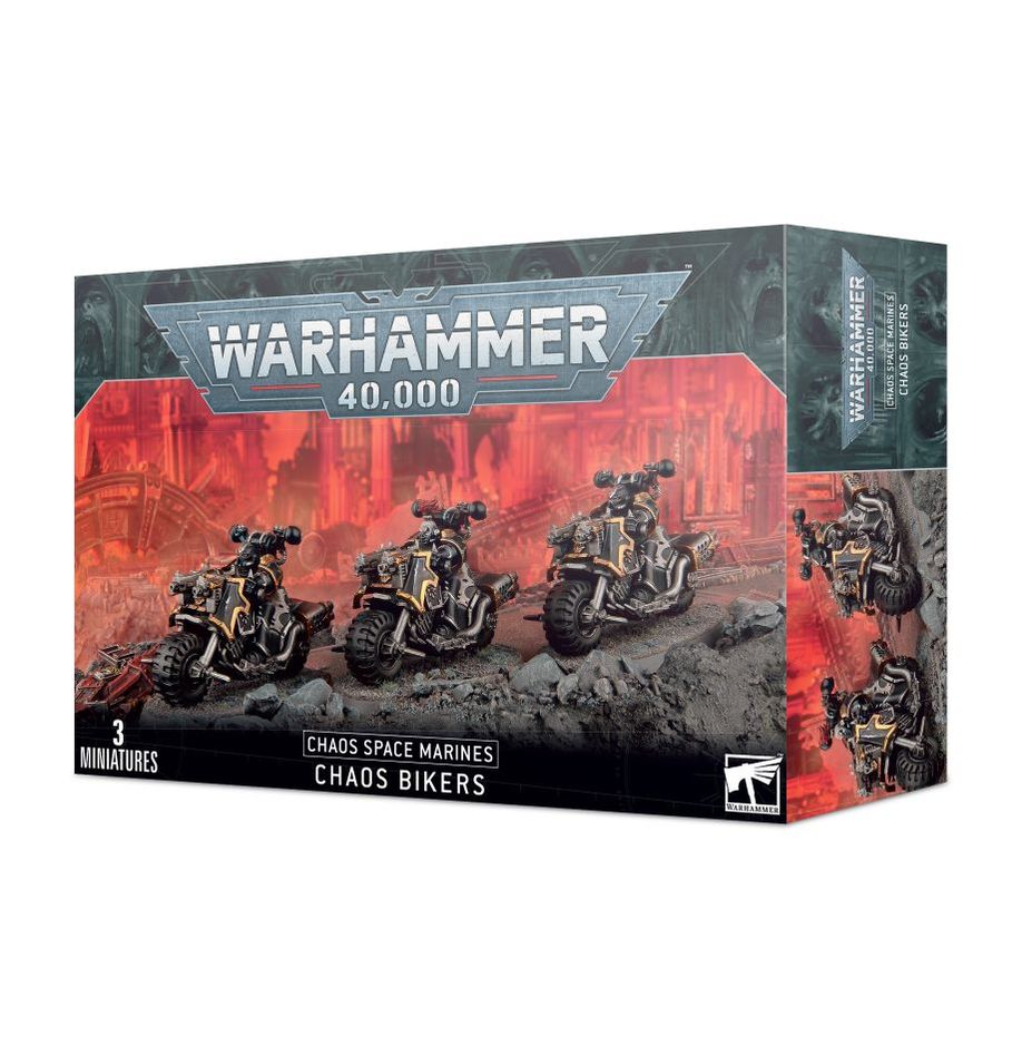 Chaos Space Marines: Chaos Bikers - 混沌星際戰士鐵騎