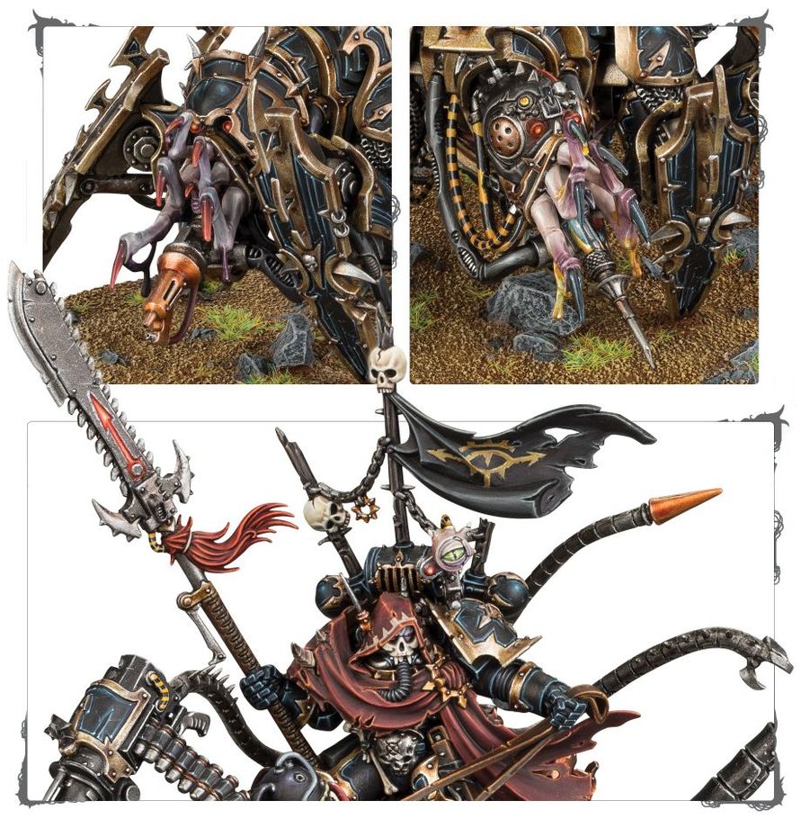 Chaos Space Marines: Lord Discordant on Helstalker - 混沌星際戰士：魔音領主