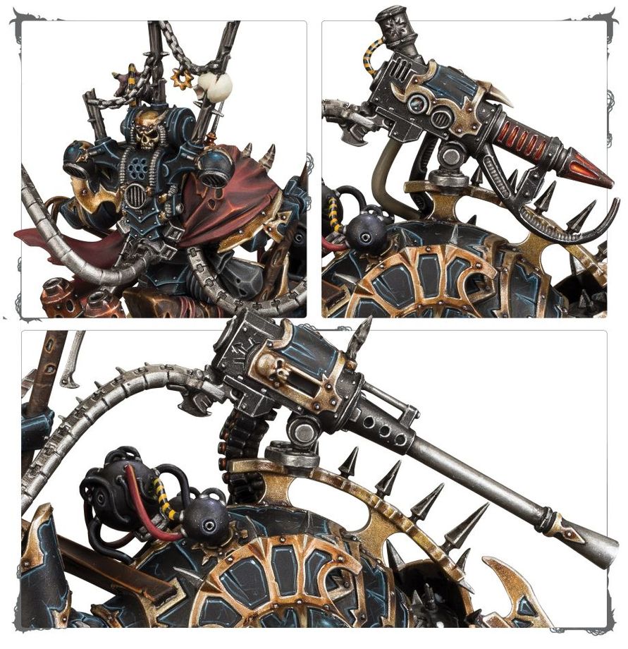 Chaos Space Marines: Lord Discordant on Helstalker - 混沌星際戰士：魔音領主