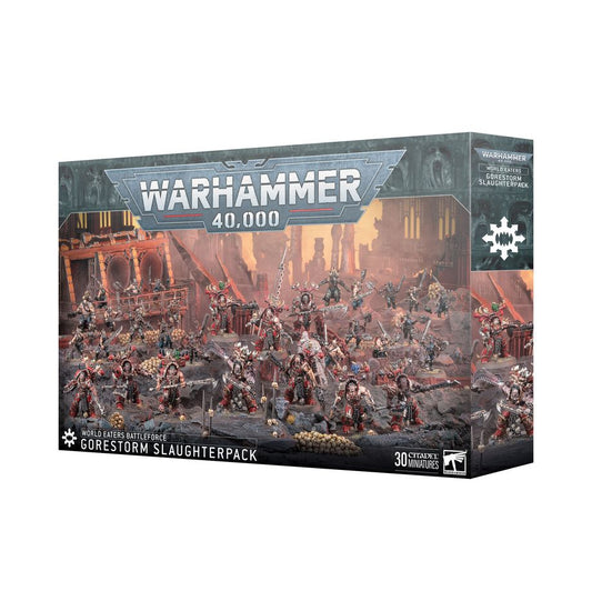 World Eaters: Battleforce - Gorestorm Slaughterpack - 吞世者戰鬥包：鮮血風暴屠戮戰群