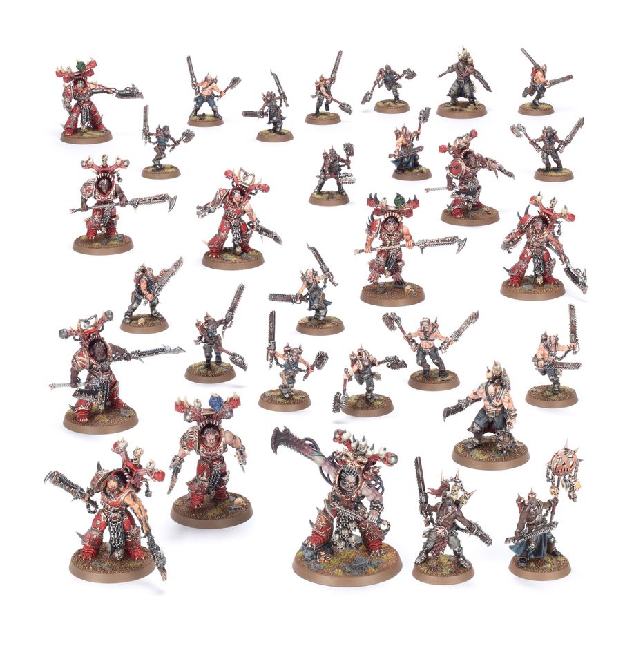 World Eaters: Battleforce - Gorestorm Slaughterpack - 吞世者戰鬥包：鮮血風暴屠戮戰群
