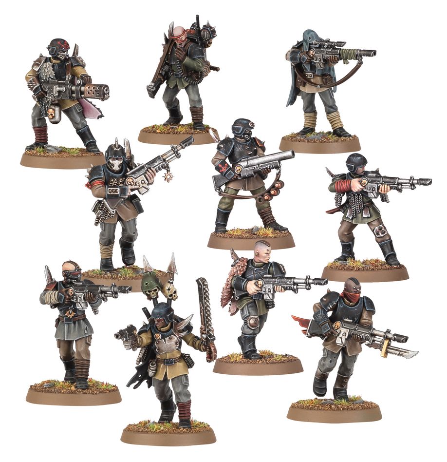 Chaos Space Marines: Traitor Guardsmen Squad - 混沌星際戰士：叛變衛軍小隊