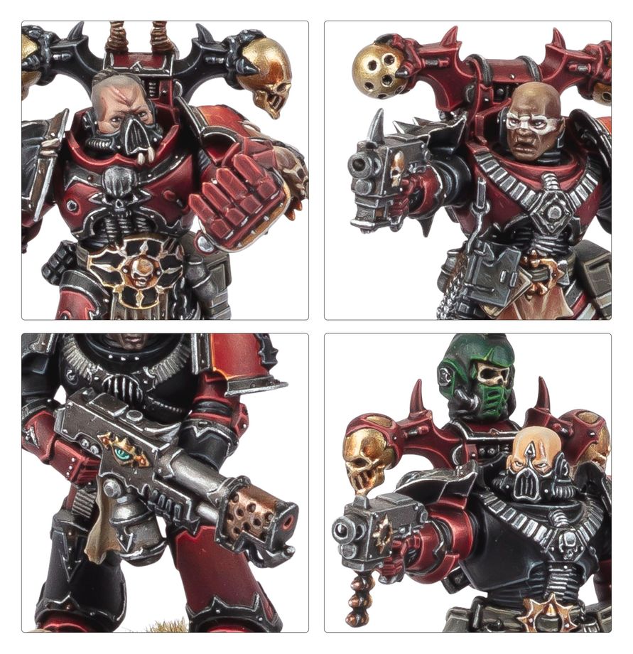 Chaos Space Marines: Combat Patrol - Red Corsairs - 戰鬥巡邏：紅海盜