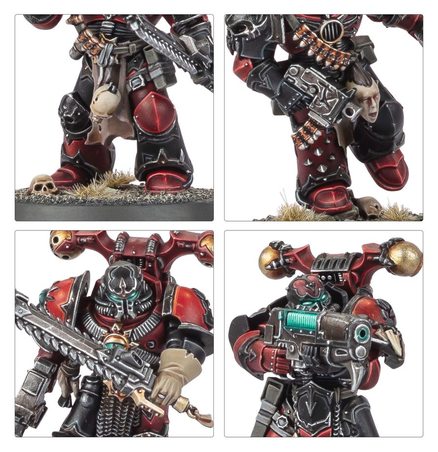 Chaos Space Marines: Combat Patrol - Red Corsairs - 戰鬥巡邏：紅海盜