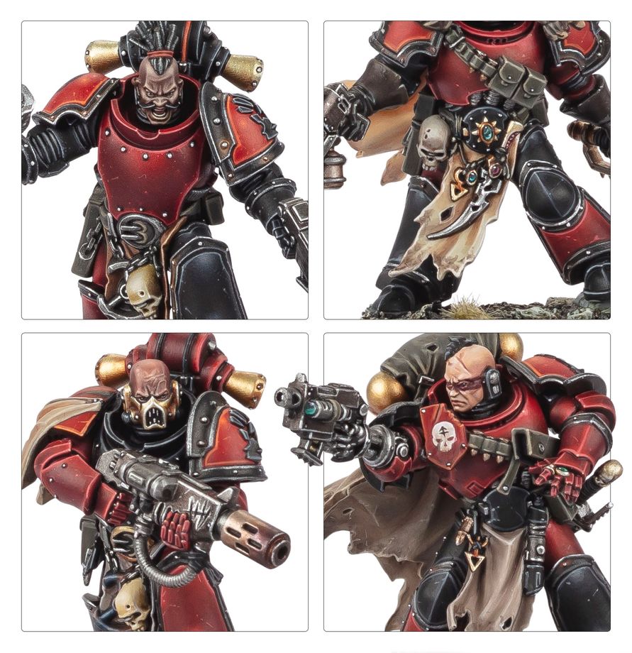 Chaos Space Marines: Combat Patrol - Red Corsairs - 戰鬥巡邏：紅海盜