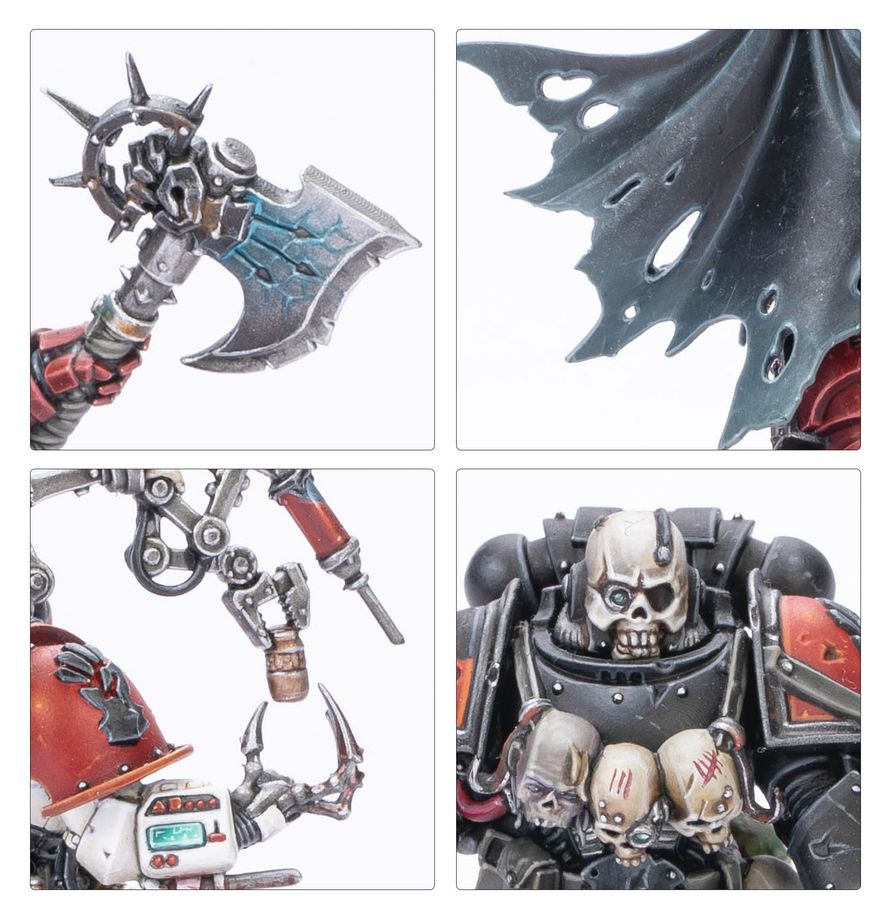 Chaos Space Marines: Huron Blackheart and the Masters of the Maelstrom - 混沌星際戰士：休倫黑心