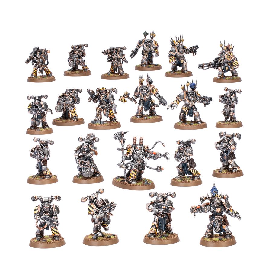 Chaos Space Marines: Combat Patrol - Iron Warriors - 戰鬥巡邏隊：鋼鐵勇士