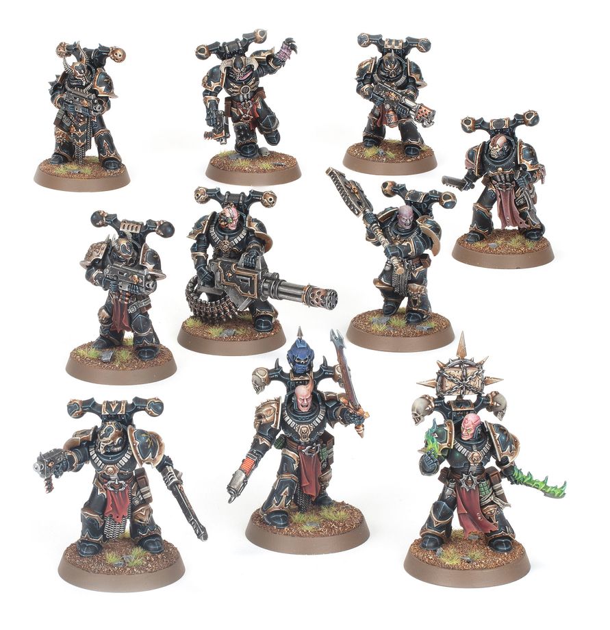 Chaos Space Marines: Battleforce - Chaos Space Marines Warband - 戰鬥部隊：混沌星際戰士戰幫