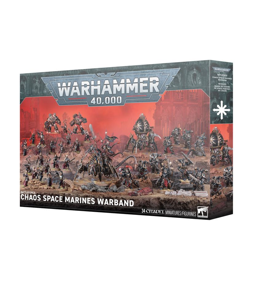 Chaos Space Marines: Battleforce - Chaos Space Marines Warband - 戰鬥部隊：混沌星際戰士戰幫