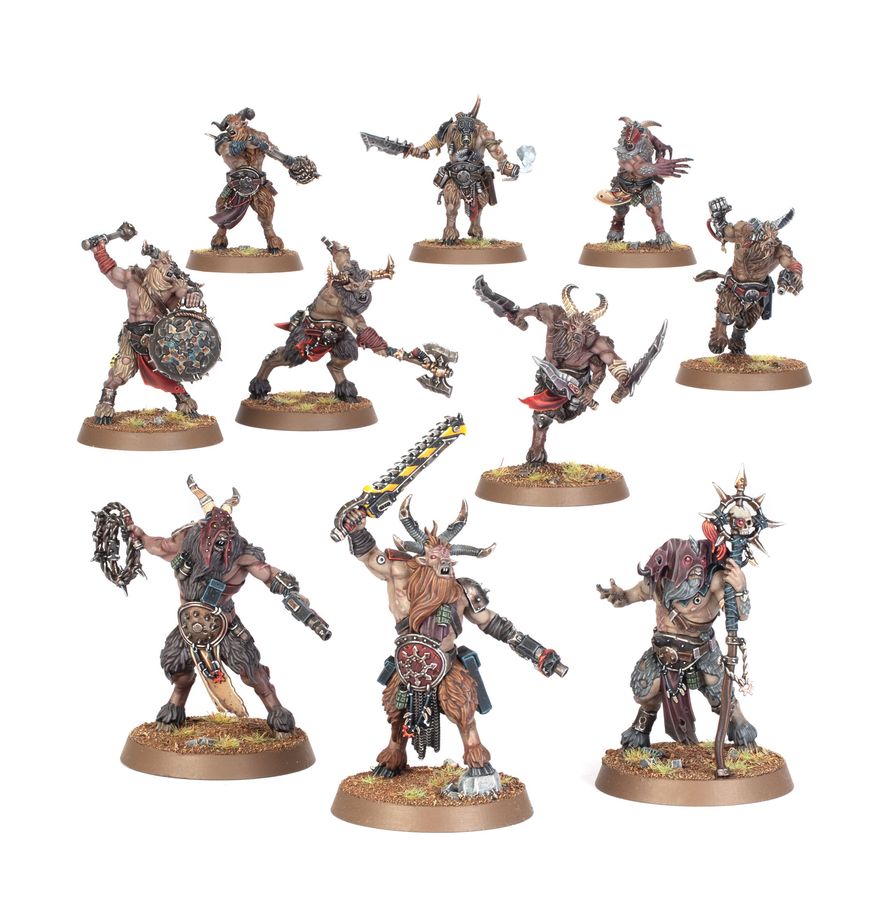 Chaos Space Marines: Fellgor Beastmen - 混沌星際戰士：惡角獸掠奪者