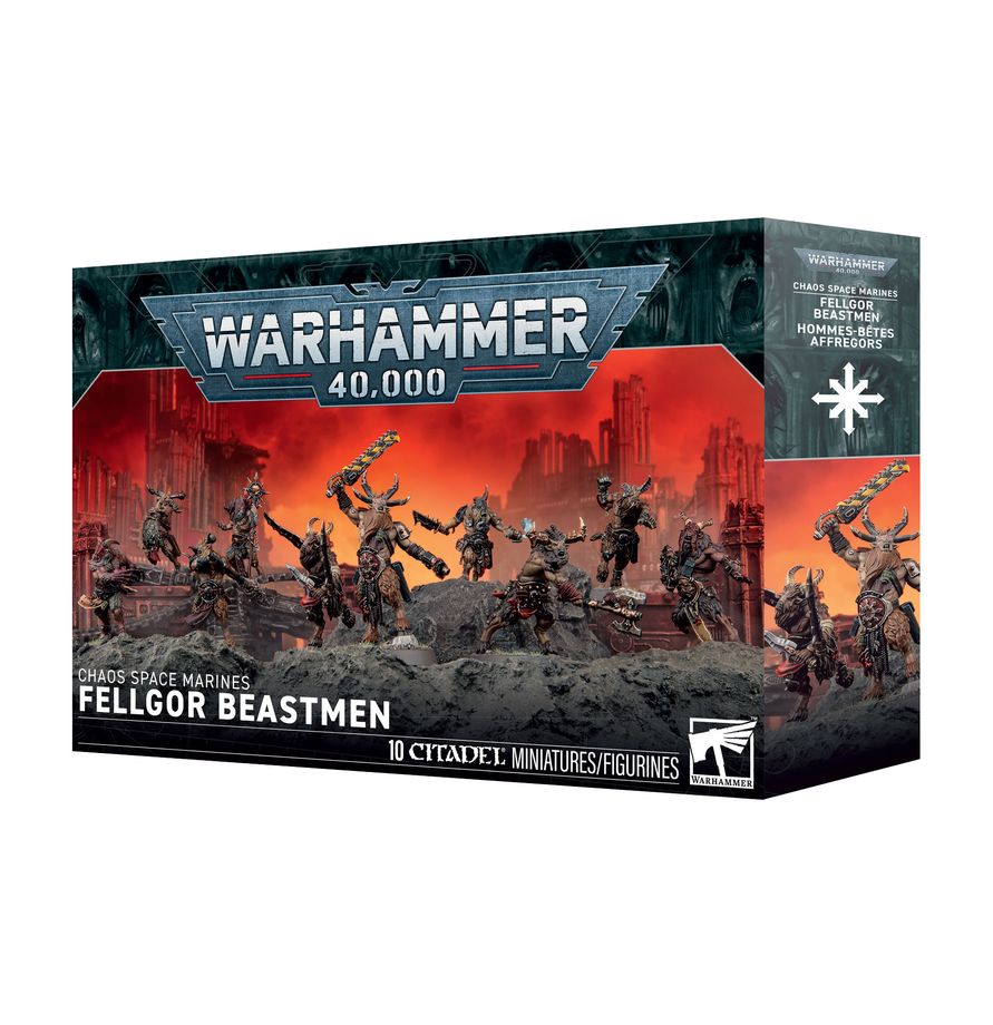 Chaos Space Marines: Fellgor Beastmen - 混沌星際戰士：惡角獸掠奪者