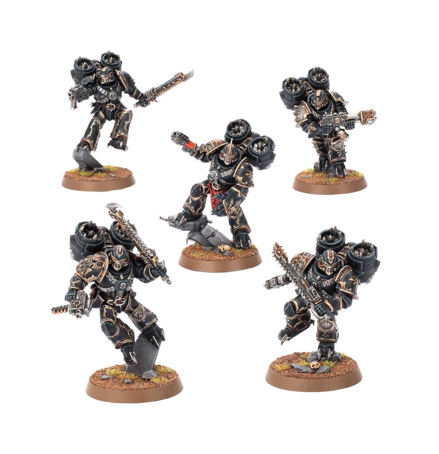 Chaos Space Marines: Raptors / Warp Talons - 混沌星際戰士：猛禽