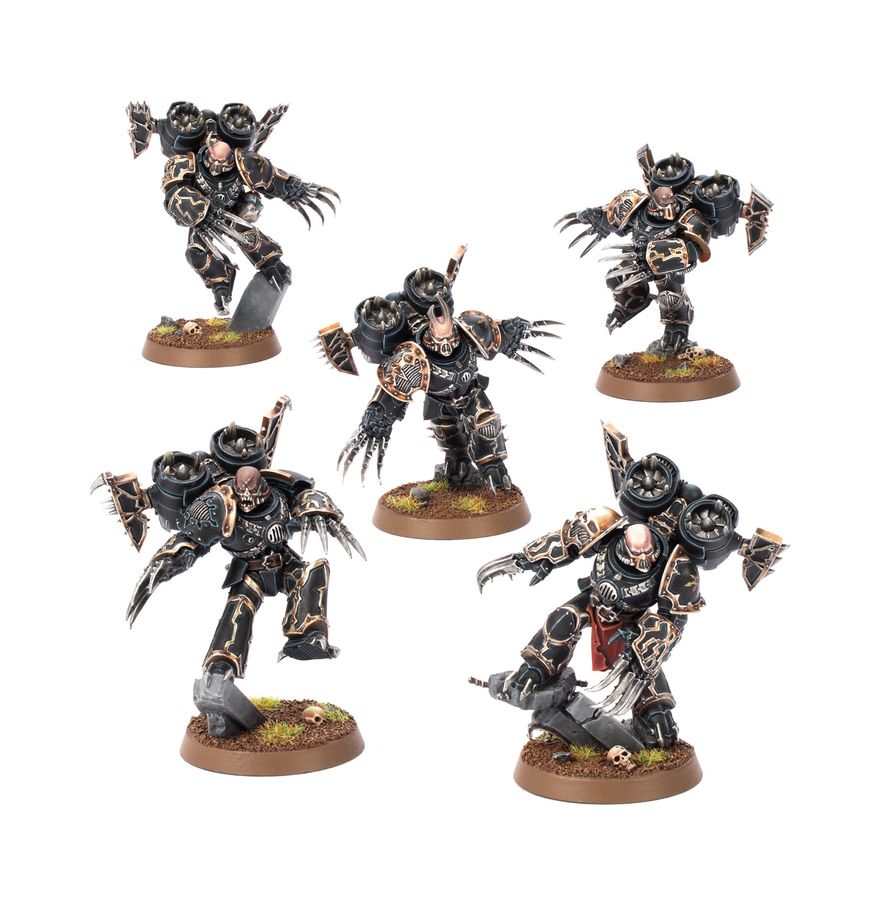 Chaos Space Marines: Raptors / Warp Talons - 混沌星際戰士：猛禽