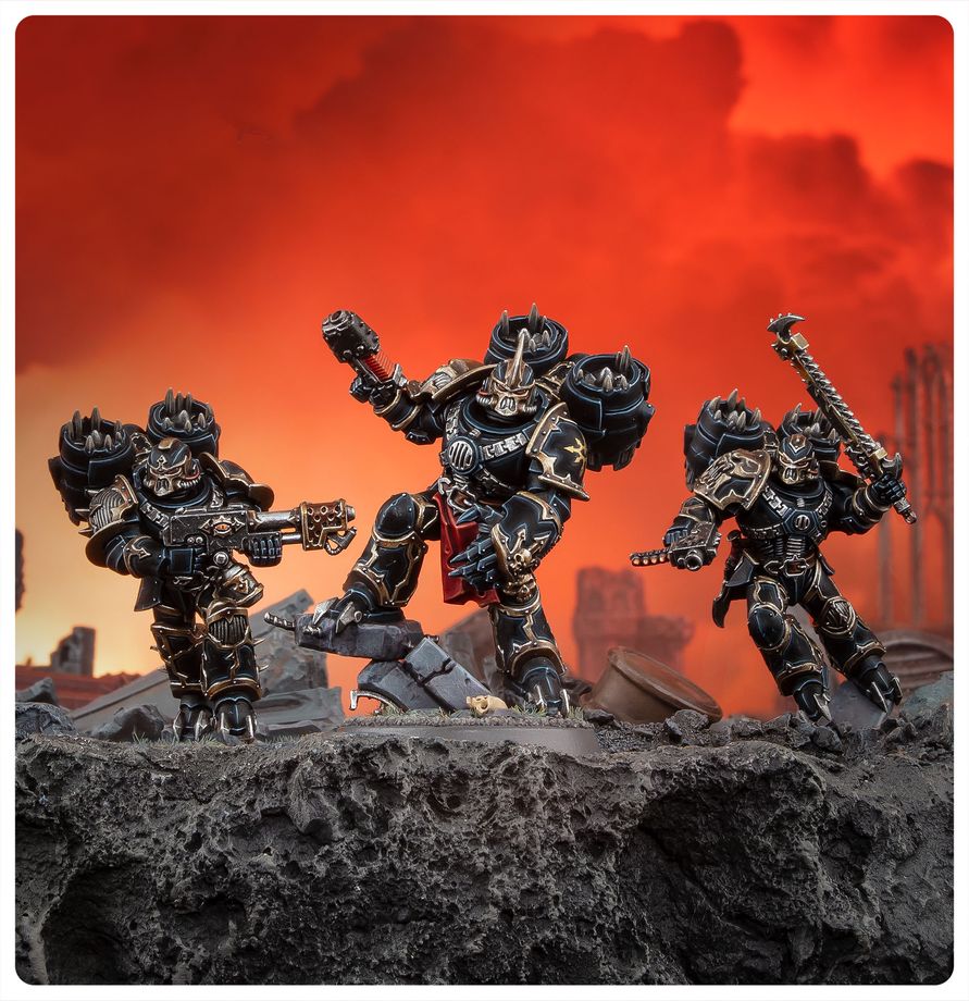 Chaos Space Marines: Raptors / Warp Talons - 混沌星際戰士：猛禽