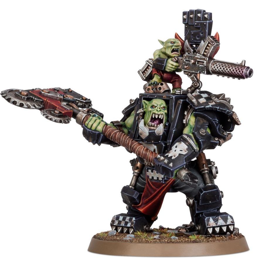 Orks: Ork Warboss In Mega Armour - 歐克蠻人超重型護甲戰爭頭目