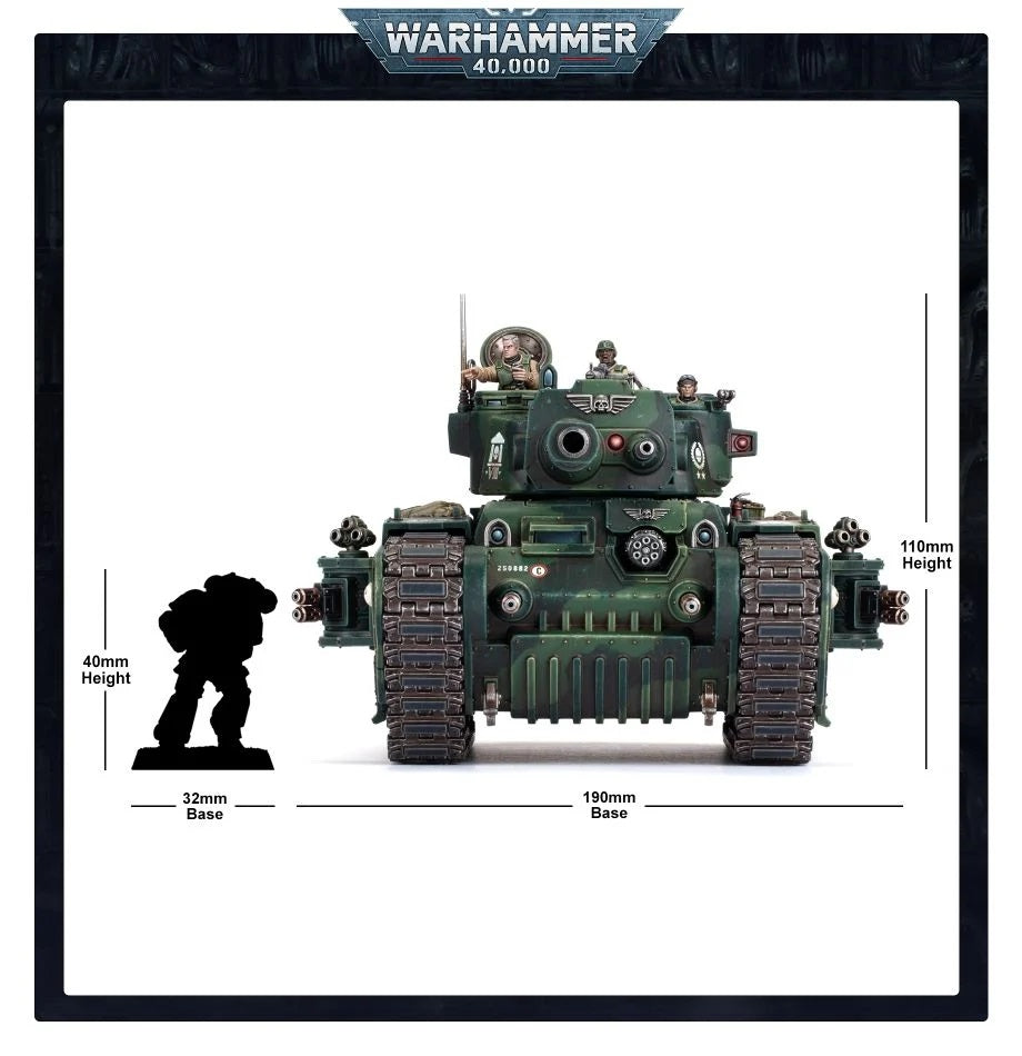 Astra Militarum: Rogal Dorn Battle Tank - 星界軍羅格多恩戰鬥坦克