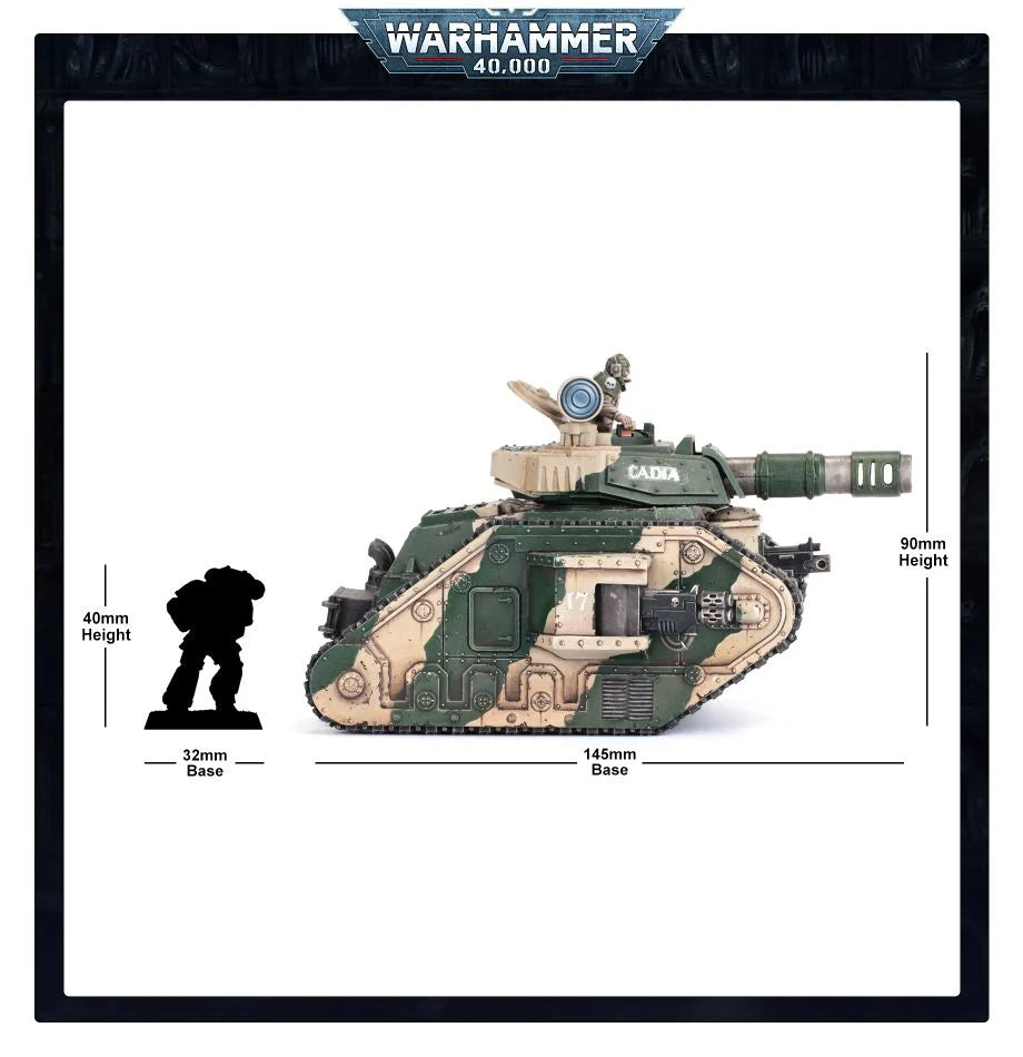 Astra Militarum Leman Russ Battle Tank - 星界軍黎曼魯斯戰鬥坦克