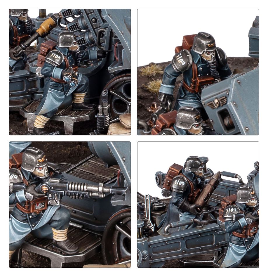 Astra Militarum: Krieg Artillery Team - 星界軍：克里格炮兵小組