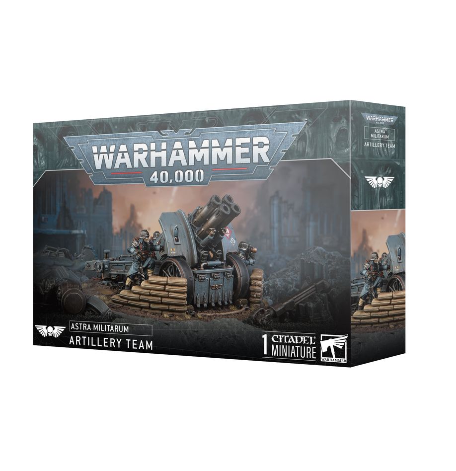 Astra Militarum: Krieg Artillery Team - 星界軍：克里格炮兵小組