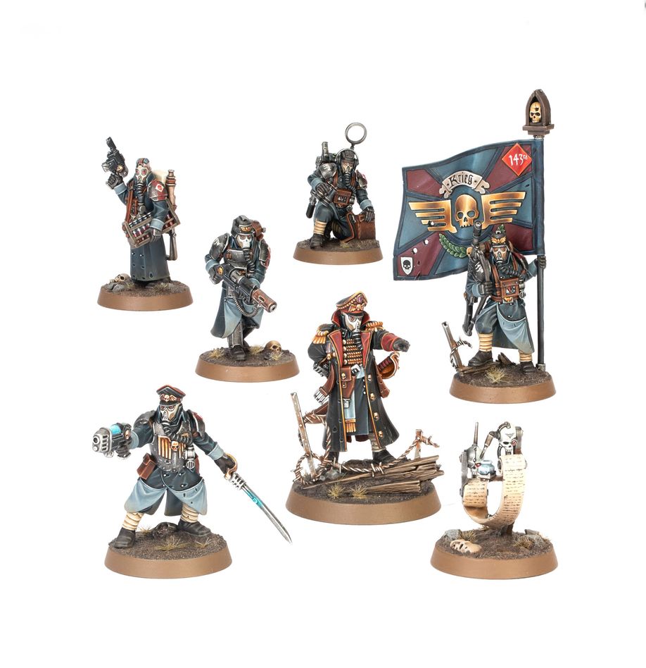 Astra Militarum: Krieg Command Squad - 星界軍：克里格指揮組